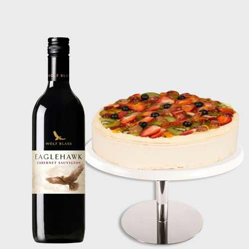 Fruit Cake with Red Wine